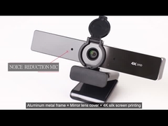 di 4k autofocus del webcam 1080P 60FPS ultra HD con rumore doppio che annulla i microfoni