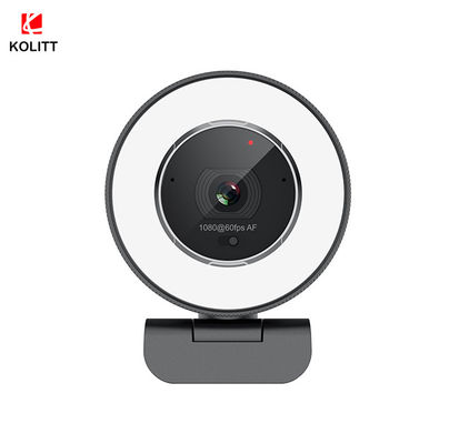 Webcam telecomandato del computer portatile della camma 1080P 60FPS della corrente C24 con Ring Light