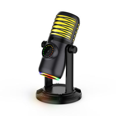 Microfono dello studio di podcast del Mic 48Khz di gioco di RGB per scorrere