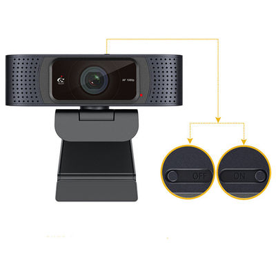 Webcam di 30FPS 1080P FHD, macchina fotografica della registrazione di gioco di autofocus