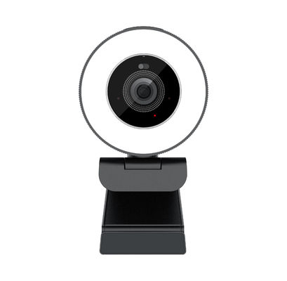 Formato di autofocus H.264 della macchina fotografica di Live Streaming Webcam USB con Ring Light