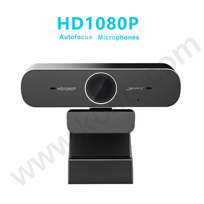 80 gradi di USB del computer di autofocus pieno del webcam HD 1080P 60FPS