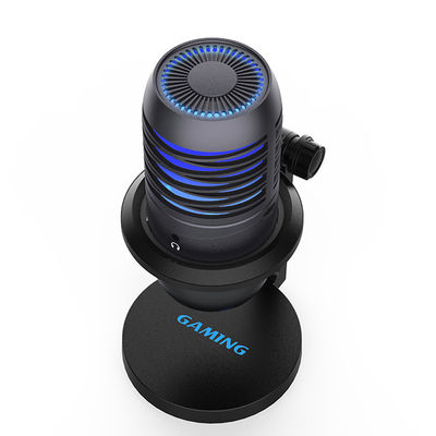 microfono a condensatore cardioide dello studio di 92khz 24bit con illuminazione di RGB