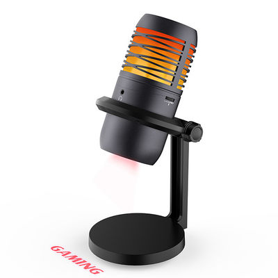 microfono a condensatore cardioide dello studio di 92khz 24bit con illuminazione di RGB