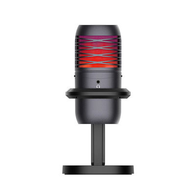 Microfono del computer dello studio OEM/del ODM, microfono di RGB USB per il flusso continuo e cantare