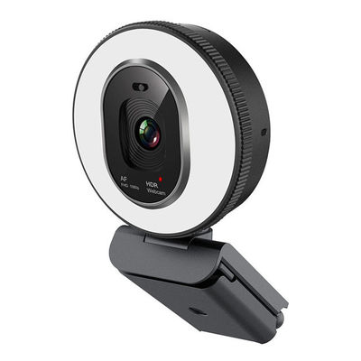 Webcam pieno del Usb di HD 1080p, autofocus veloce LED Ring Light Webcam