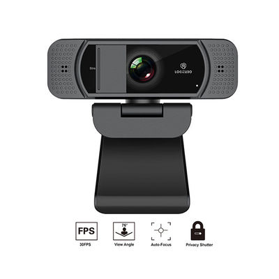 webcam di autofocus del webcam della copertura di segretezza di 720P 1080P con il microfono