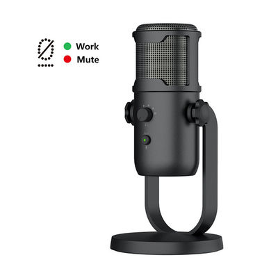 Condensatore metallico microfono a condensatore vocale 48000HZ di USB di karaoke