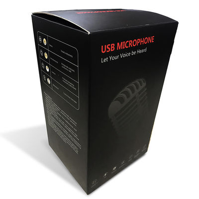 Gioco Mic, microfono professionale di USB del PC dello studio dell'OEM per scorrere