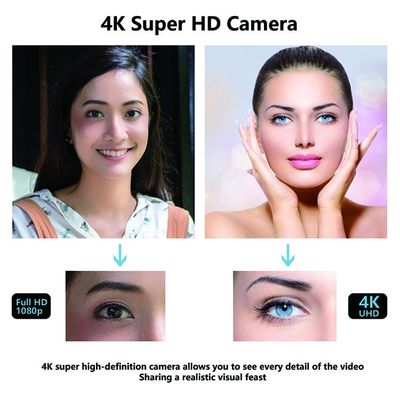 Ultra macchine fotografiche di conferenza di web di HD 4k/macchina fotografica di web grandangolare per il desktop
