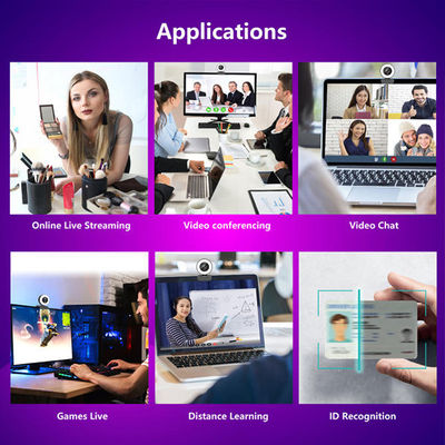Macchina fotografica di web di USB di desktop pc 1080P 30FPS Live Streaming Camera