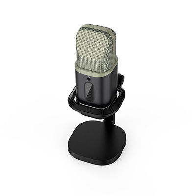 Il microfono a condensatore LED di USB del grado dello studio si accende per il PC/mackintosh