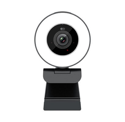 webcam del filtro da bellezza di 4K HD 3840P con luce ed il microfono