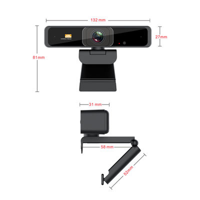 webcam di 4K UHD USB2.0 un webcam grandangolare da 120 gradi con il microfono