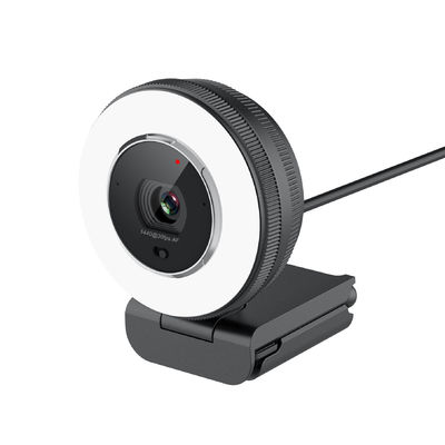 Webcam neri di HD 1080p con costruito in frame per secondo 30fps/60fps microfono di 2pcs